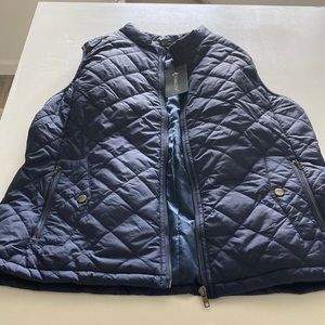 Navy Blue Puffer Vest